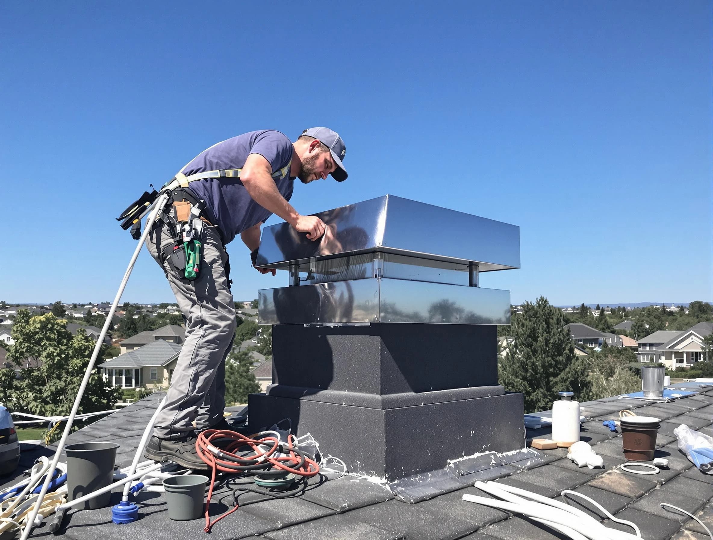 Chimney Cap Services service in Castle Pines, CO